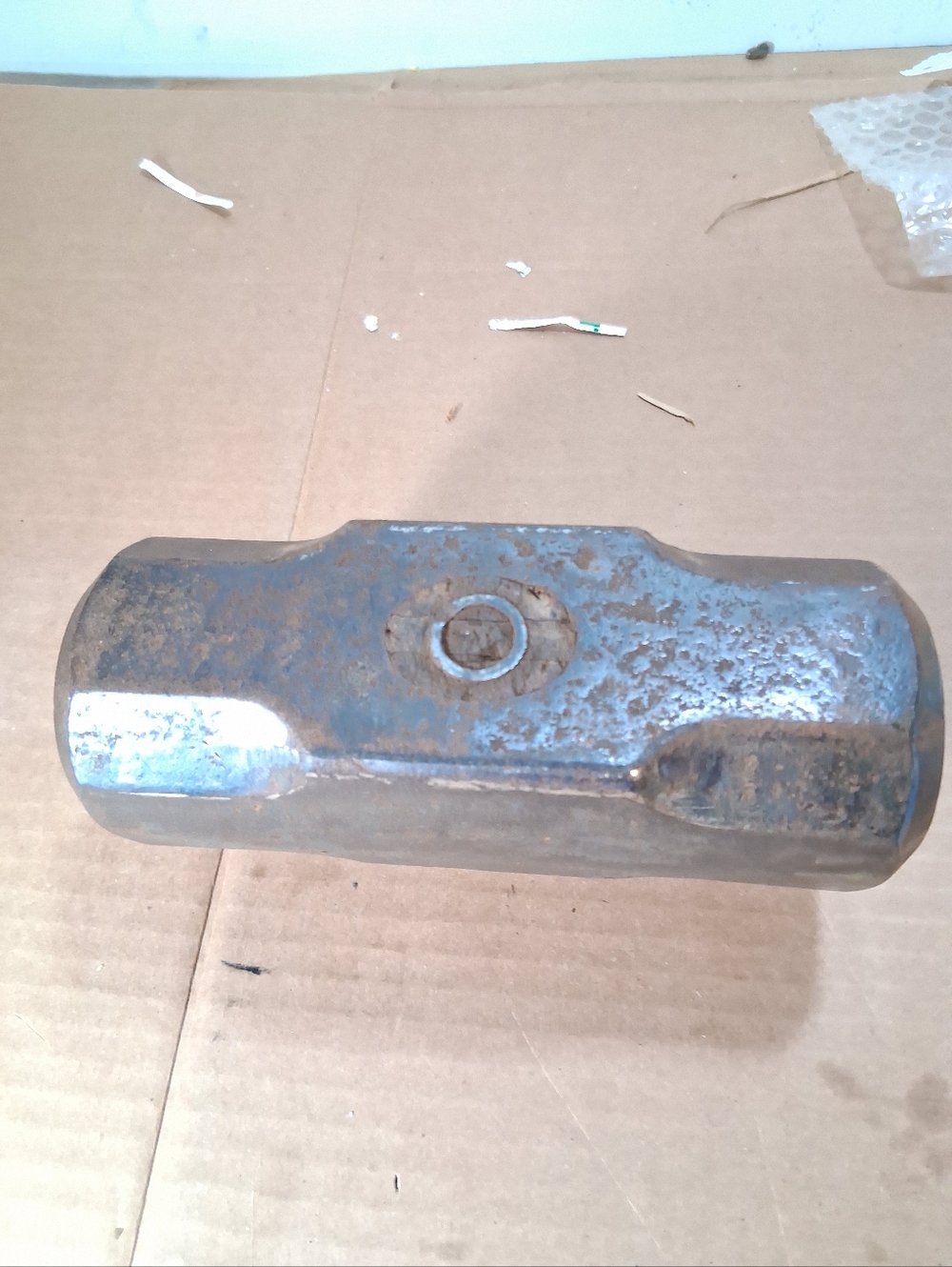 Vintage 10 Lb Sledge Hammer Head Slightly Used No dents